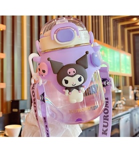 Sanrio Kuromi Yüksek Kapasiteli Suluk Mor