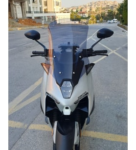 MOTOCAM Zontes ZT 125 Ön Cam 2025-2026 Model 55cm Füme Renkli 4mm