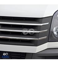 VW Crafter Krom Ön Panjur 6 prç. P.Çelik 2012-2016 ARASI