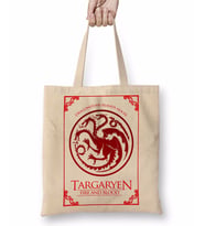 Targaryen House Bez Çanta Uzun Saplı