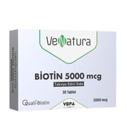 Venatura Biotin 5000 mcg Tablet 30 Tablet