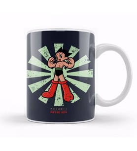 Astro Boy Retro Japanese Kupa Bardak Porselen