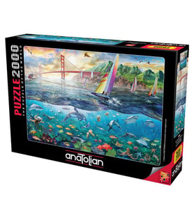 Anatolian Puzzle 2000 Parça San Francisco Köprüsü 3968