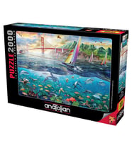 Anatolian Puzzle 2000 Parça San Francisco Köprüsü 3968