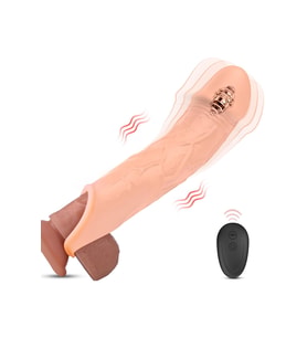 Titreşimli Uzaktan Kumandalı Penis Kılıfı