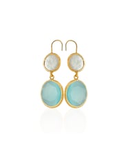 Kadir Jewellery 22 Ayar Altın Kaplama Kadın İnci Küpe -El İşçiliği Ve Hipoalerjenik Küpe