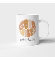 Good Vibes İyi Hisler Baskılı Kupa Bardak