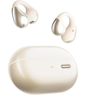 PearlClip Pro Hi-Res LDAC ENC OWS Kablosuz Bluetooth 6.0 Kulaklık Bej