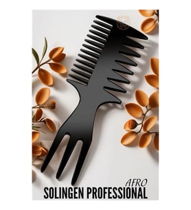 Saç Şekillendirici Afro Perma Tarağı Solingen Professional