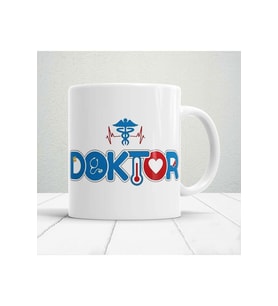 Kişiye Özel Doktor Baskılı Kupa