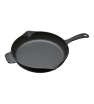 Lava Yuvarlak Tek Saplı Demir Döküm 30 cm Kızartma Tavası 6947