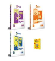 TYT Türkçe Tarih ve Coğrafya Video Çözümlü Soru Bankası 3lü Set
