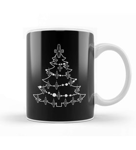 Firefly Serenity Christmas Tree Baubles Kupa Bardak Porselen