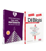 Karekök Yayınları 11. Sınıf Temel Düzey Matematik ve AKM Dil Bilgisi Soru Bankası Seti 2 Kitap