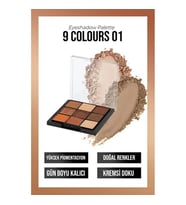 New Well Eyeshadow Palette 9 Colours No 01