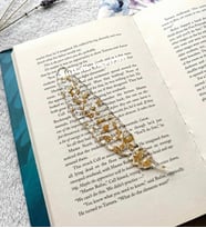 Epoksi Altın - Gümüş Kitap Ayracı (Altın)