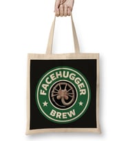 Alien Facehugger Brew Coffee Bez Çanta Uzun Saplı