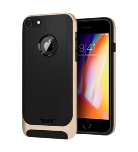 Buff iPhone 8 ile Uyumlu New Armor Kılıf Gold