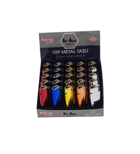 Çakmak Erzi 109 Metal Taşlı Klasik Çakmak 25'Li