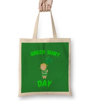 Green Day 2022 Green Shirt Day 2022 Bez Çanta Uzun Saplı