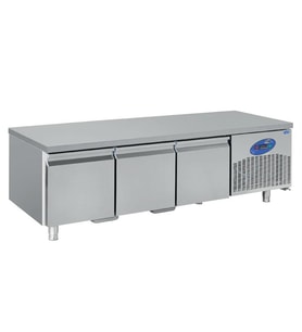 CSA Karacasan (430 Çelik) 210 Lt 200 cm Üç Kapılı 700'Lük Tezgah Altı Buzdolabı