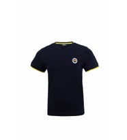 Fenerbahçe Lisanslı Logo Çocuk T-Shirt  Lacivert