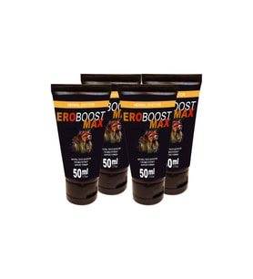 Ero Boost Max Penis Erection 4 Adet 50 ml Penis Kaldırıcı Penis Sertleştirici Etkide Krem