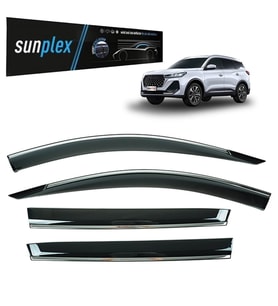 Sunplex Kromlu Cam Rüzgarlığı Chery Tiggo 7 PRO 2023-2025 ile uyumlu-