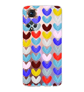 PrintiFy Honor 50 ile Uyumlu Water Color 1  Kamera Korumalı Şeffaf  Kılıf
