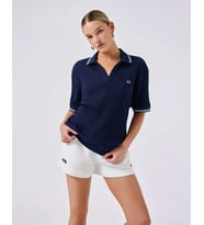 Ellesse 6SF5005-NV Kadın Polo Yaka Tişört - Lacivert