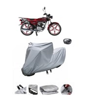 Arora AR 100-8 Klasik Çelik  Su Geçirmez Motosiklet Brandası ARKA ÇANTA UYUMLU