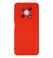 Newface Huawei Nova Y90 Kılıf Nano içi Kadife Silikon - Kırmızı