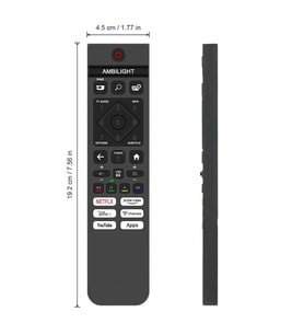 pihilips ile uyumlu Model 50PUS8500/62 Android Led Tv Kumandası-Mikrofonsuz