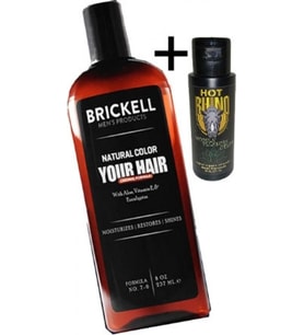 Brickell Saçsakal Beyazlatıcıerkeklere Özel Şampuan 237 ml + Hotrhino Bayan Zevkkremi