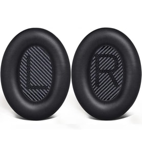 Lexroo BOSE ile Uyumlu QuietComfort 35 & Quiet Comfort 35 II için Suni Deri Kulaklık Pedi Hafızalı