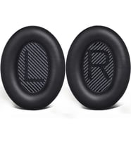 Lexroo BOSE ile Uyumlu QuietComfort 35 & Quiet Comfort 35 II için Suni Deri Kulaklık Pedi Hafızalı