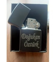 KİŞİYE ÖZEL YAZILI SİYAH  ÇAKMAK