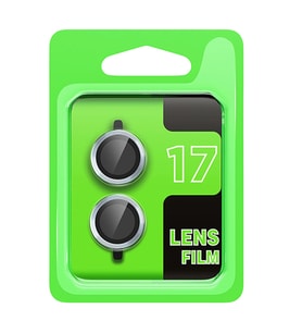Uray store Apple iPhone 17 Raze Metal Kamera Lens - Açık Mavi