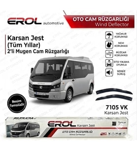 KARSAN JEST (TÜM YILLAR) 2'Lİ MUGEN CAM RÜZGARLIĞI