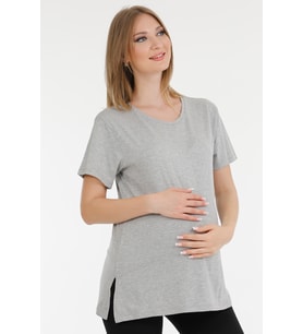 HAMİLE TSHIRT GRİ