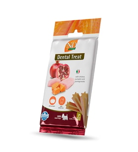 ND Treat Kabaklı Tavuklu Nar Köpek Ödül Maması Mini Irk Yetişkin 60 Gr