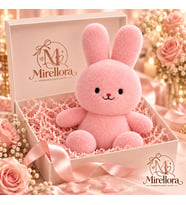 Mirellora Pembe Tavşan Peluş 27CM