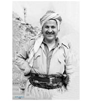 Postera Mam Celal - Celal Talabani Posteri (Siyah-Gri)