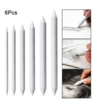 Pastel Dağıtıcı, Kaynaştırma Kalemi,  Paper Stump 6'lı Set