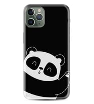 Apple iPhone 11 12 13 14 Pro Max Kılıf Desemli Silikon Bay Bay Panda 1784