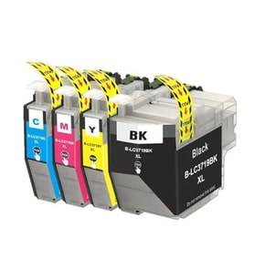 XPlus®  Brother MFC-J3930DW Serisi LC3719XL 4 Renk Muadil Kartuş Seti (Çok Renkli)