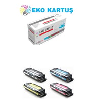 Eko Kartuş Hp Color Laserjet 3700N (308) Set Muadil Toner (Siyah)