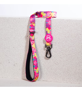 Pawstar Rosea Camouflage Köpek Gezdirme Kayışı 120 cm x 2 cm