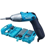 MAKİTA 6723DW 4,8 Volt Şarjlı Tornavida+80 Parça Set