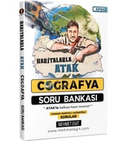 2023 KPSS Haritalarla Atak Coğrafya Soru Bankası Mehmet Eğit